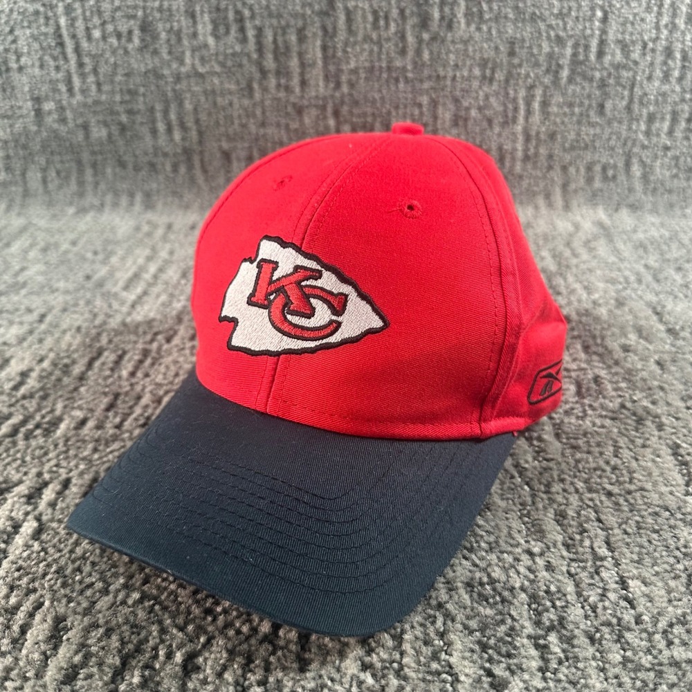 Kansas City Chiefs Hat Mens OSFA Red NFL Football Reebok Adjustable Cap